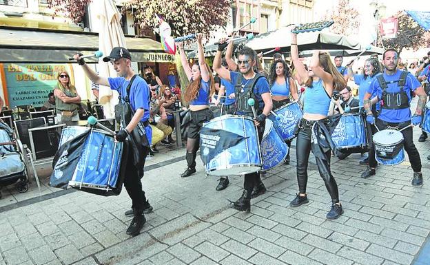 Batukeando en San Mateo. /MIGUEL HERREROS