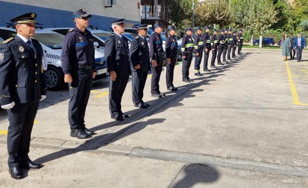 La Policía de Calahorra celebra los Ángeles Custodios