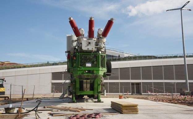 Subestación de Cascajos. /L. R.