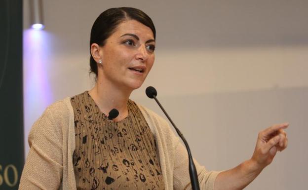 La ex portavoz parlamentaria de Vox Macarena Olona /EFE