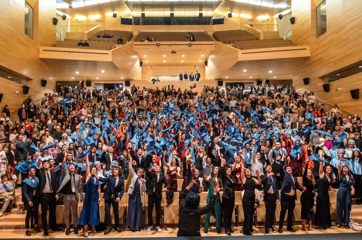 Acto de graduación de la Facultad de Letras y Educación. / FERNANDO DÍAZ