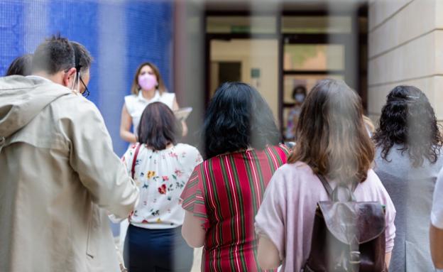 Opositores a la espera de un examen en 2021. / SONIA TERCERO