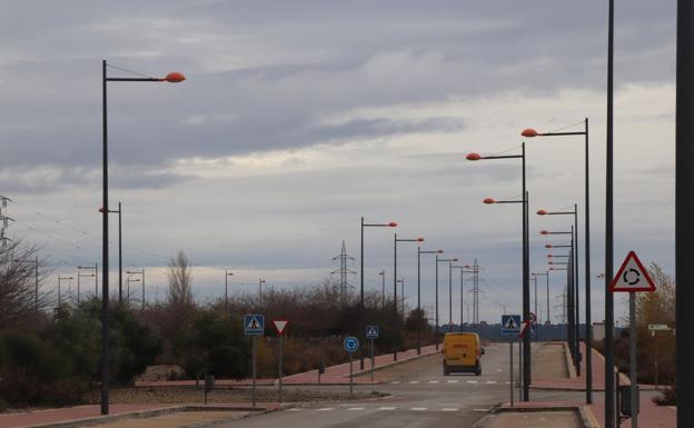 Imagen del polígono La Senda de Alfaro, en el que se arreglarán los desperfectos causados por el vandalismo y el paso del tiempo./Ernesto Pascual