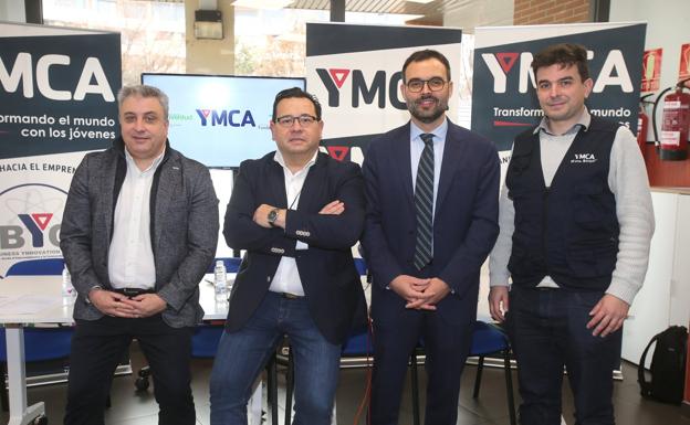 Presentación ayer de los resultados del informe de YMCA. / JUAN MARÍN