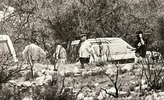 Paraje donde se descubrieron los cadáveres de las tres niñas de Alcàsser./r. c.