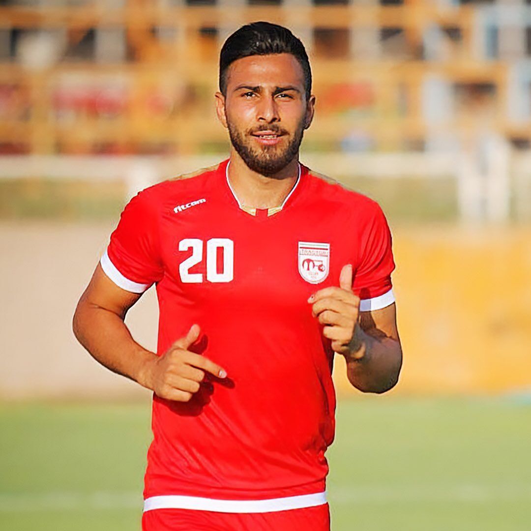 El futbolista Amir Nasr Azadani, en una imagen de archivo./e. c.