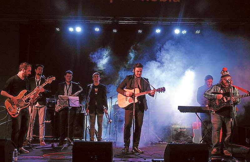 Tempo Phobia en el Centro Cultural del vino en 2016.