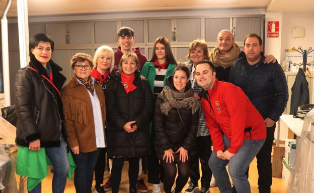 Barzones y música por San Blas en Autol