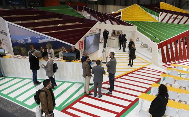 Pabellón de La Rioja en Fitur. / S. ESPINOSA