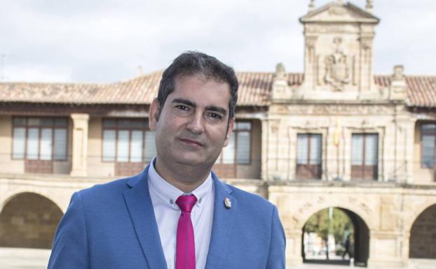 El alcalde de Santo Domingo, David Mena./Javier Albo