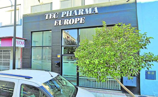 Local de la empresa Tec Pharma Europe, en Armilla (Granada). /l.r.