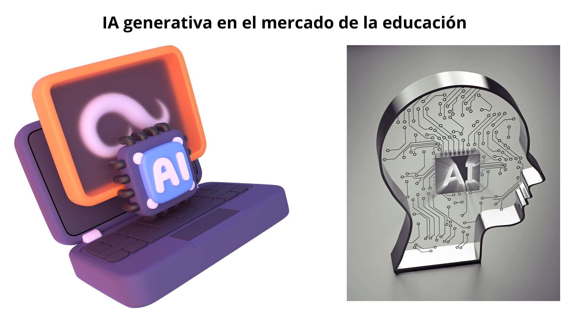 IA generativa en el mercado de la educación