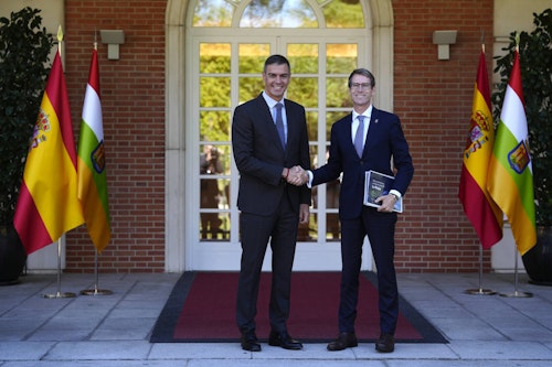 En directo: Capellán comparece tras su reunión con Sánchez
