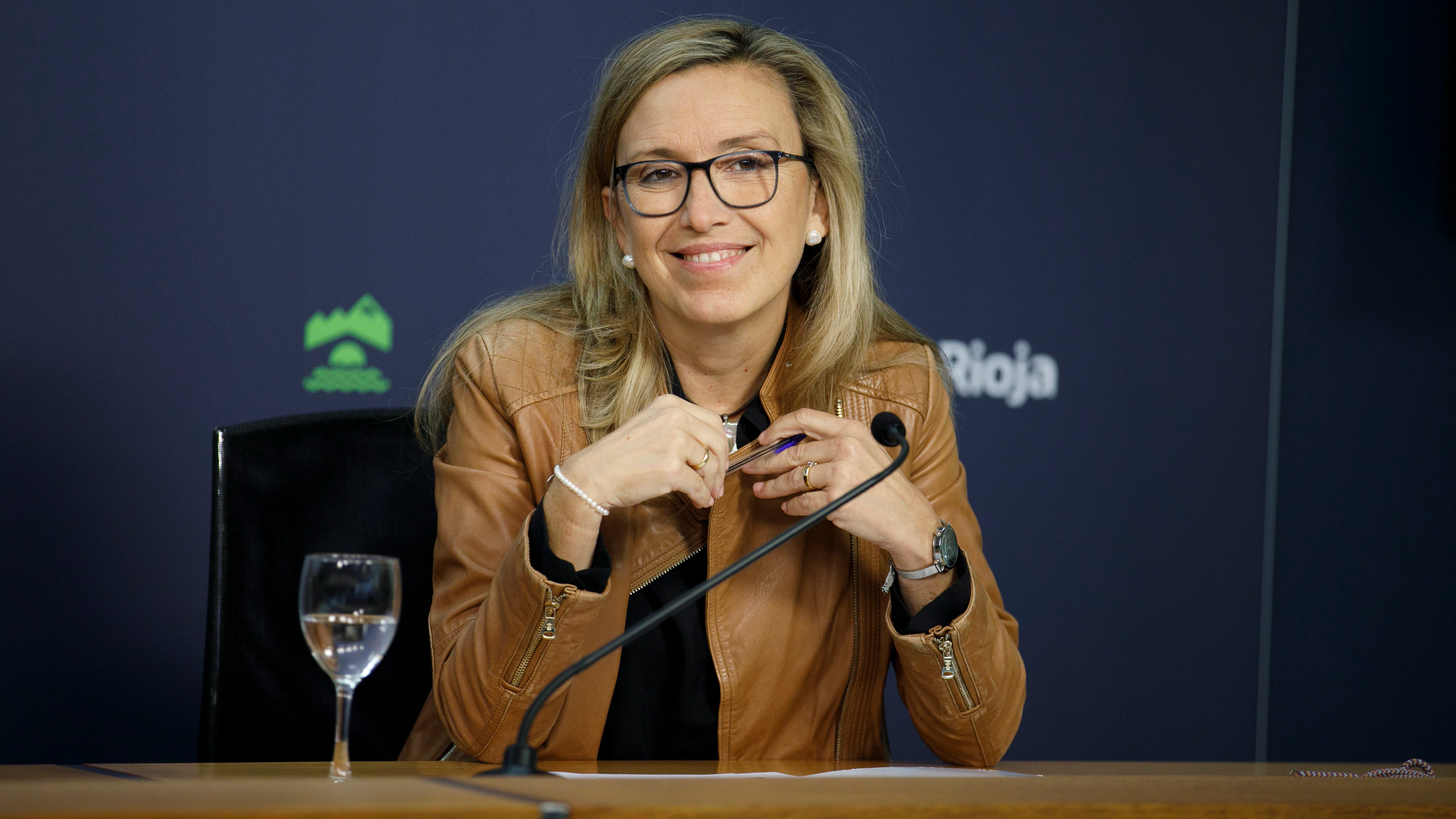 La consejera Belinda León, en su comparecencia de este martes.