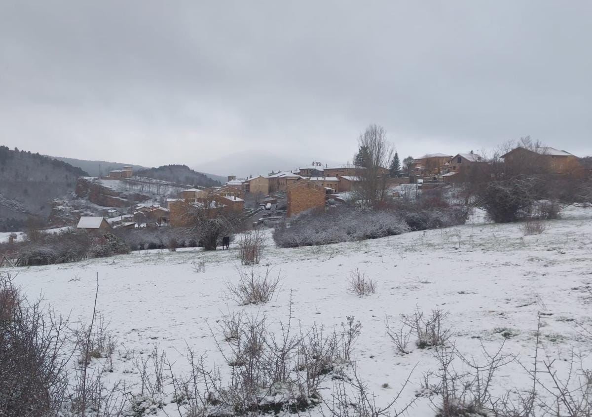 Imagen secundaria 1 - Nieve en Lumbreras.