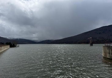 El embalse de Pajares, a rebosar