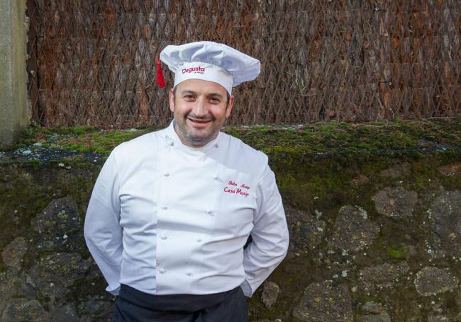 El cocinero Pedro Masip de Casa Masip en Ezcaray.
