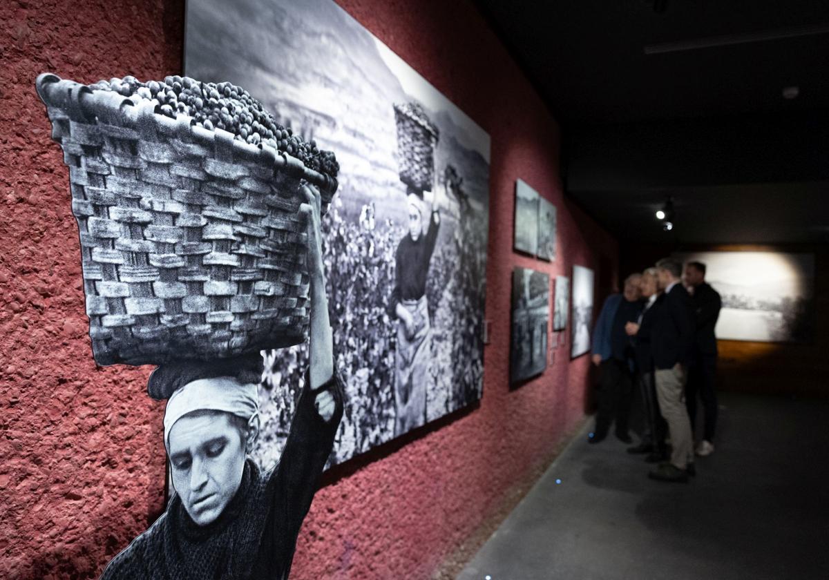 'La familia del vino', primera muestra permanente del CCR