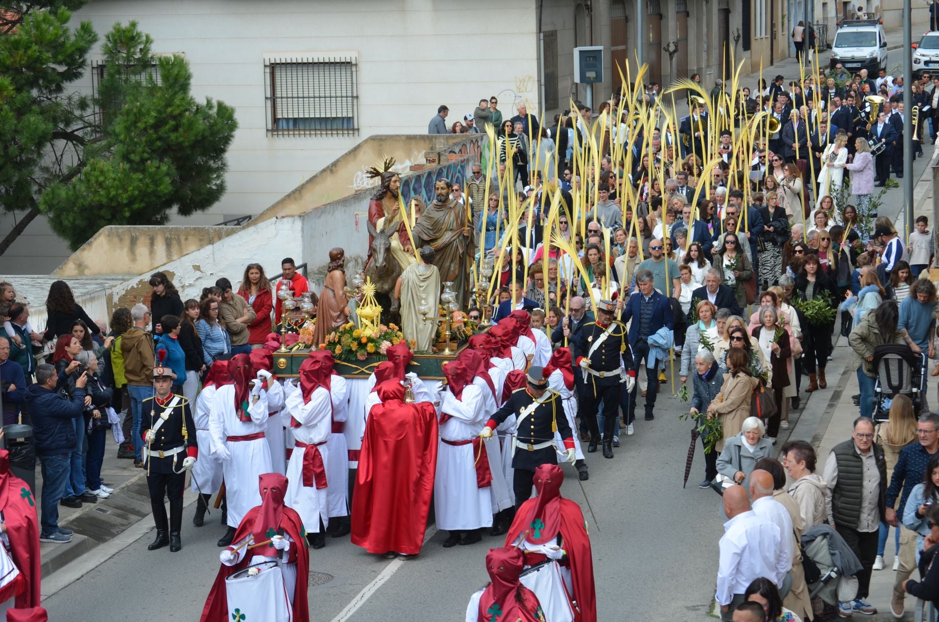 La Borriquilla recorre las calles de Calahorra
