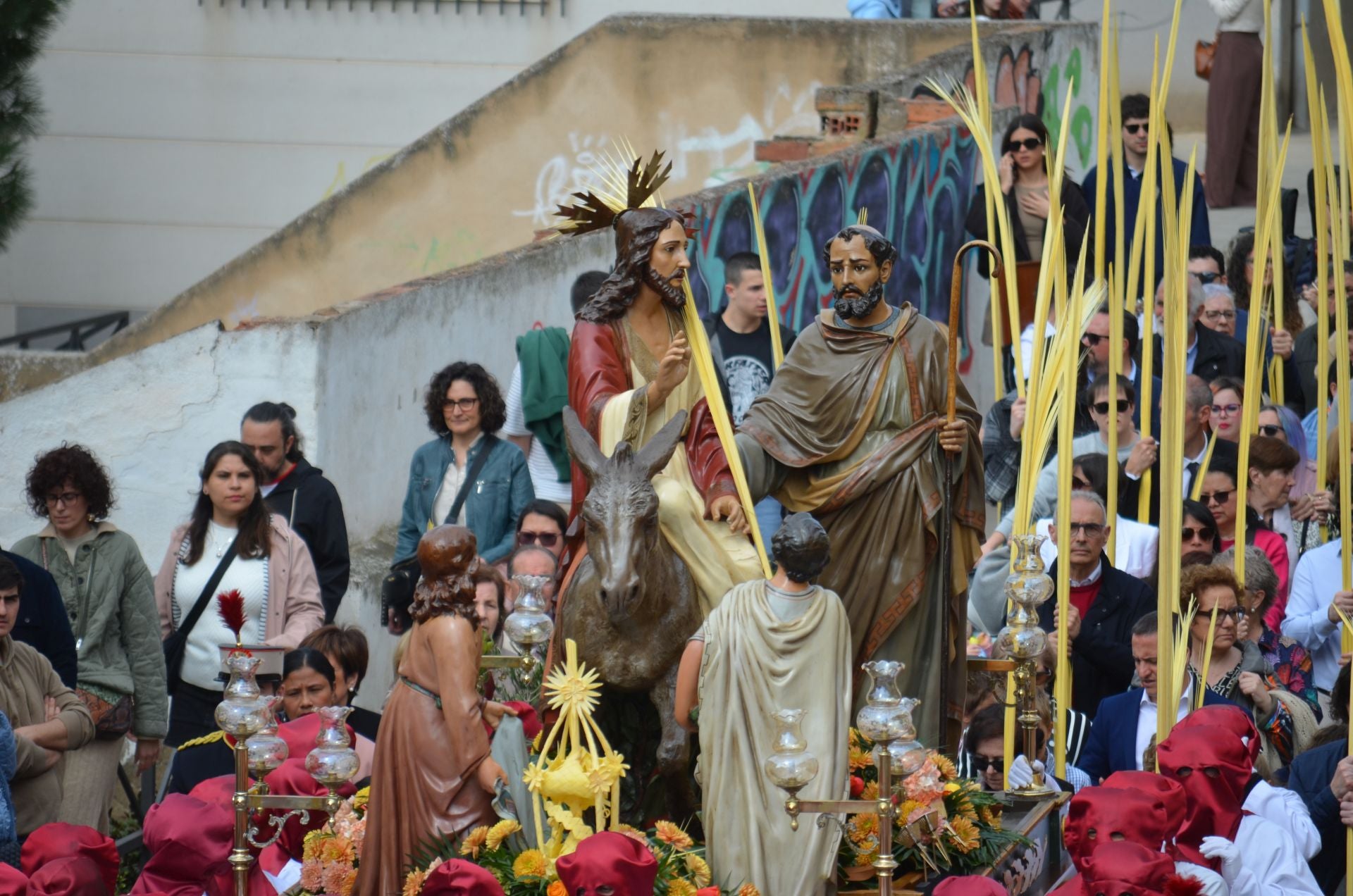 La Borriquilla recorre las calles de Calahorra
