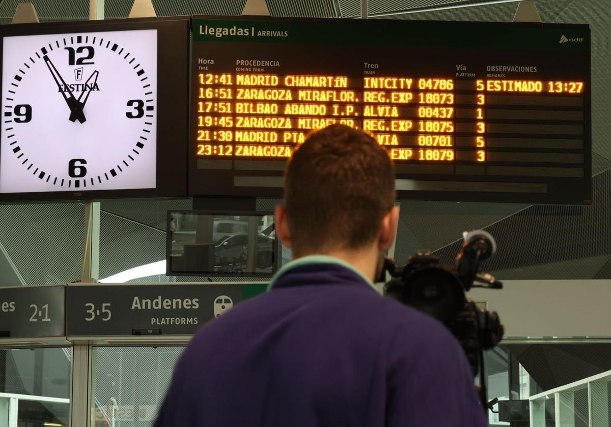 El tren de Madrid a Logroño por Miranda se estrena con 50 minutos de retraso