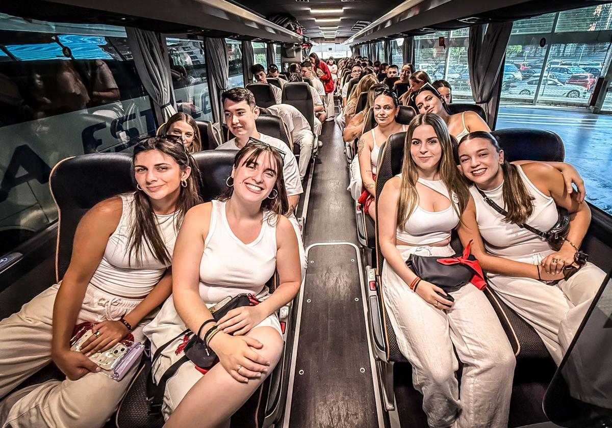 Fotos: de Logroño a las fiestas de San Fermín