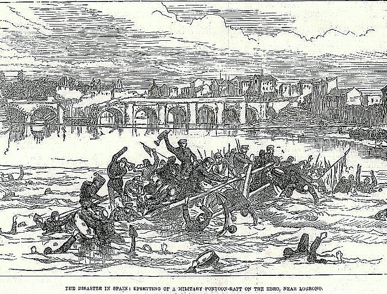 El accidente, según 'The Illustrated London News'. the national archives