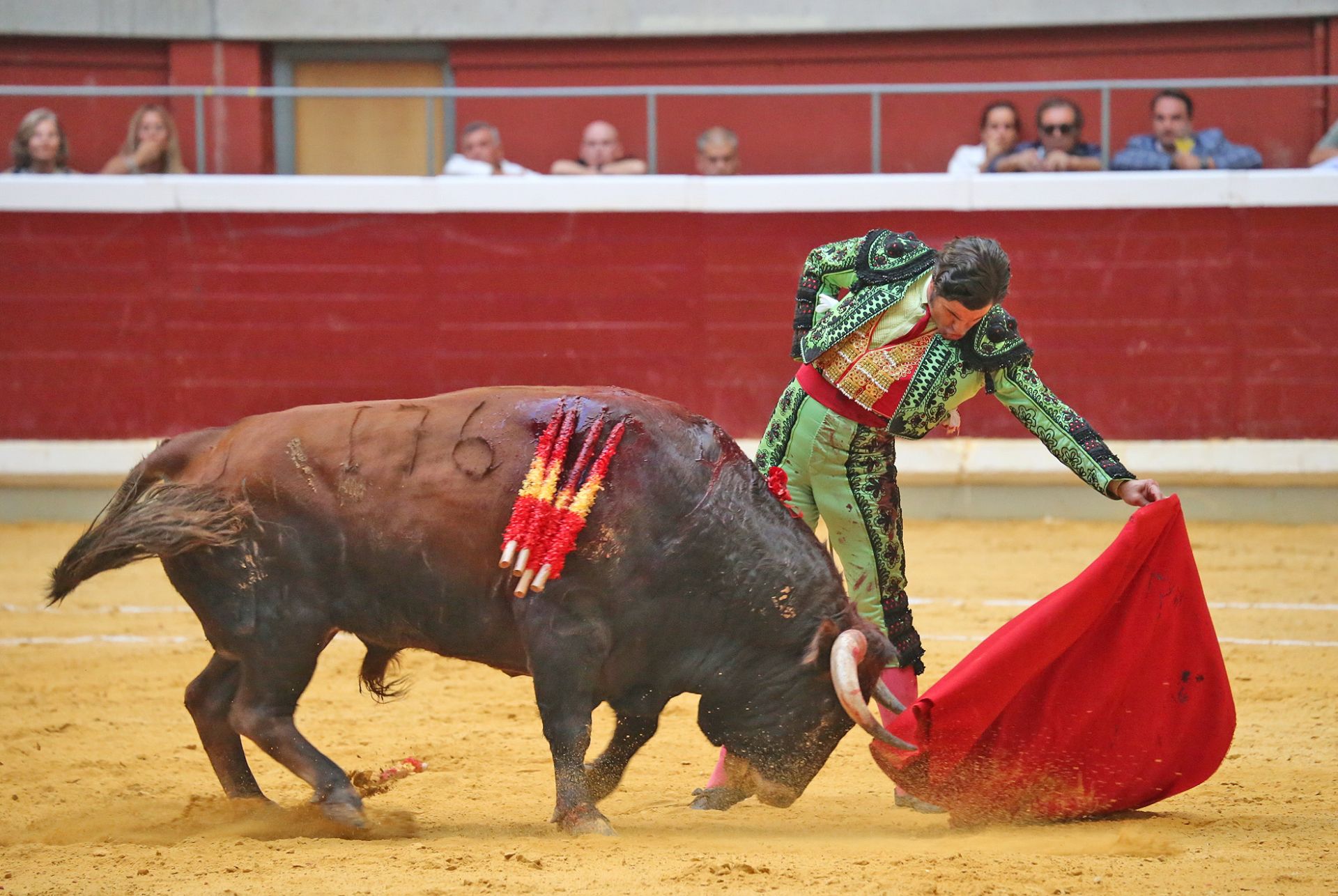 Morante de la Puebla, durante una corrida en Logroño en San Mateo.