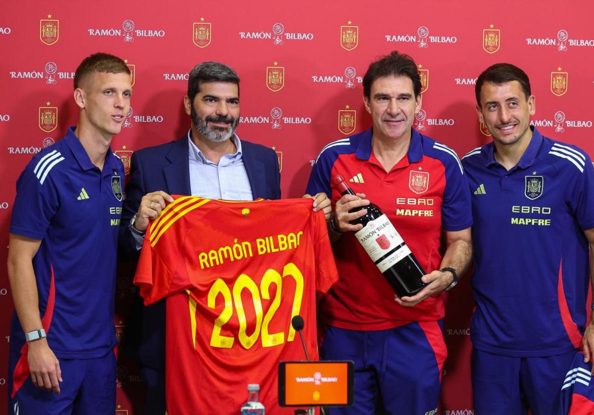 Ramón Bilbao, patrocinador de la selección española