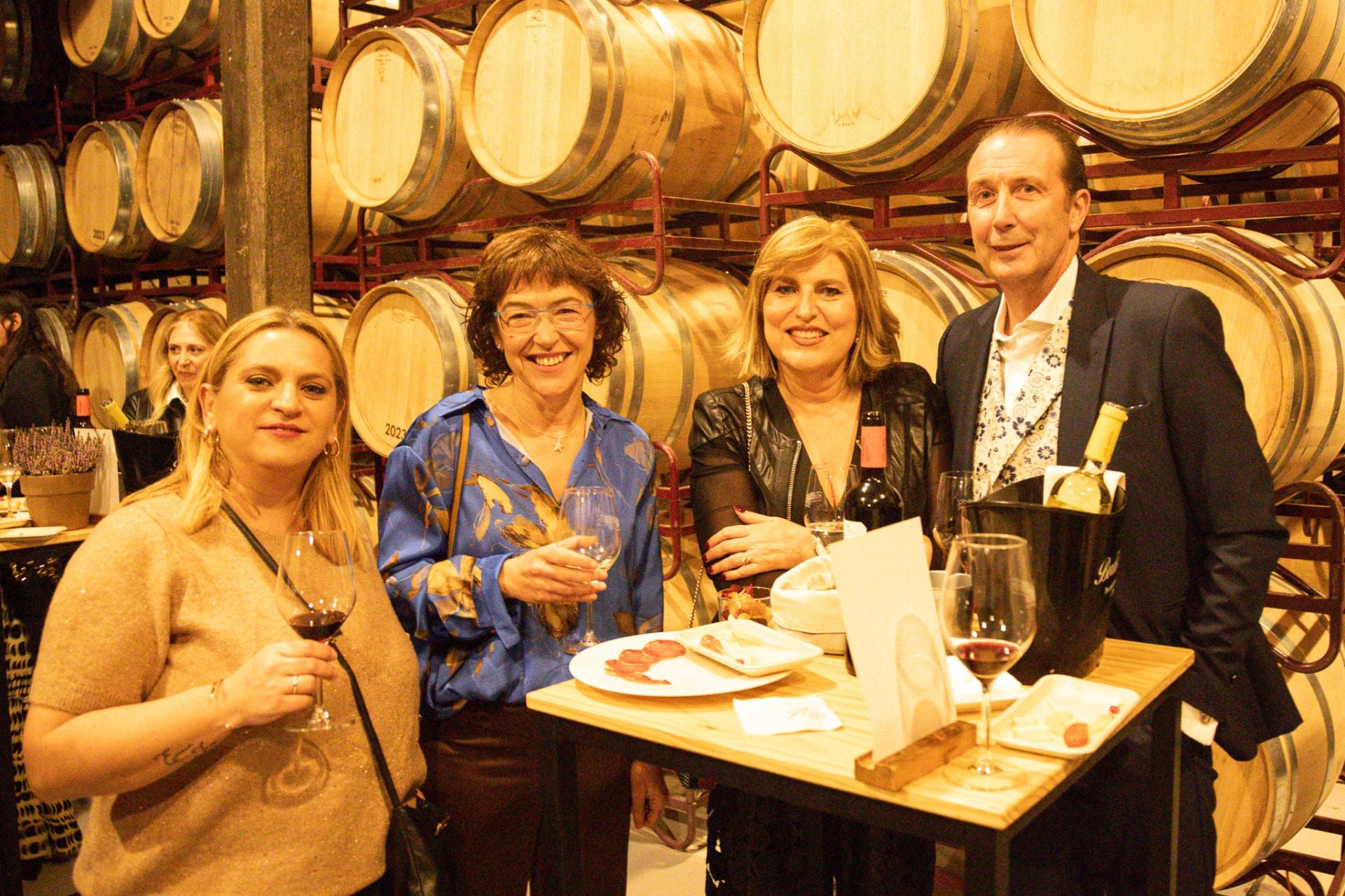 Eva Sanz, Yolanda Soriano, Pilar Rodríguez y Roberto Gómez del Casal.