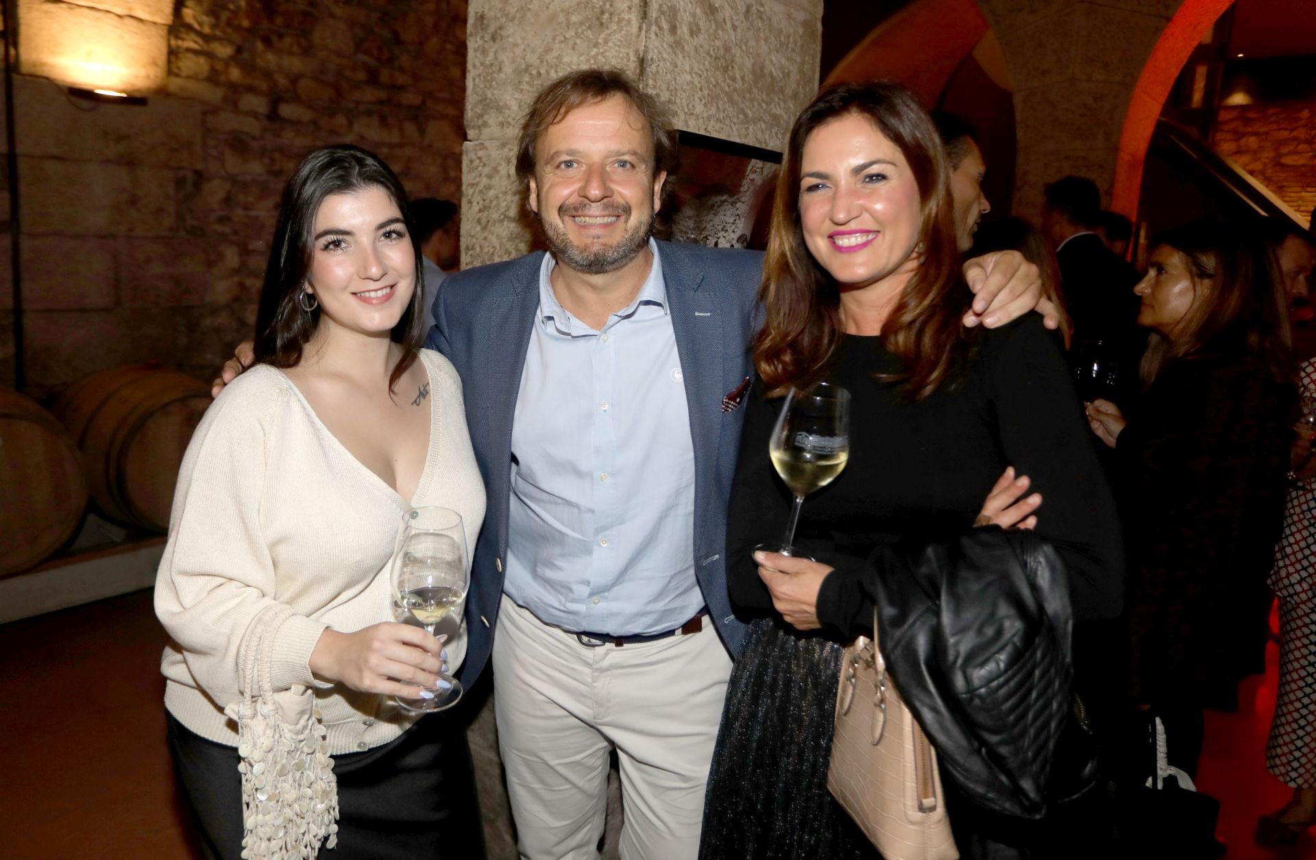 Rocío Ruiz, Enrique Martínez-Armas y Raquel Azofra.