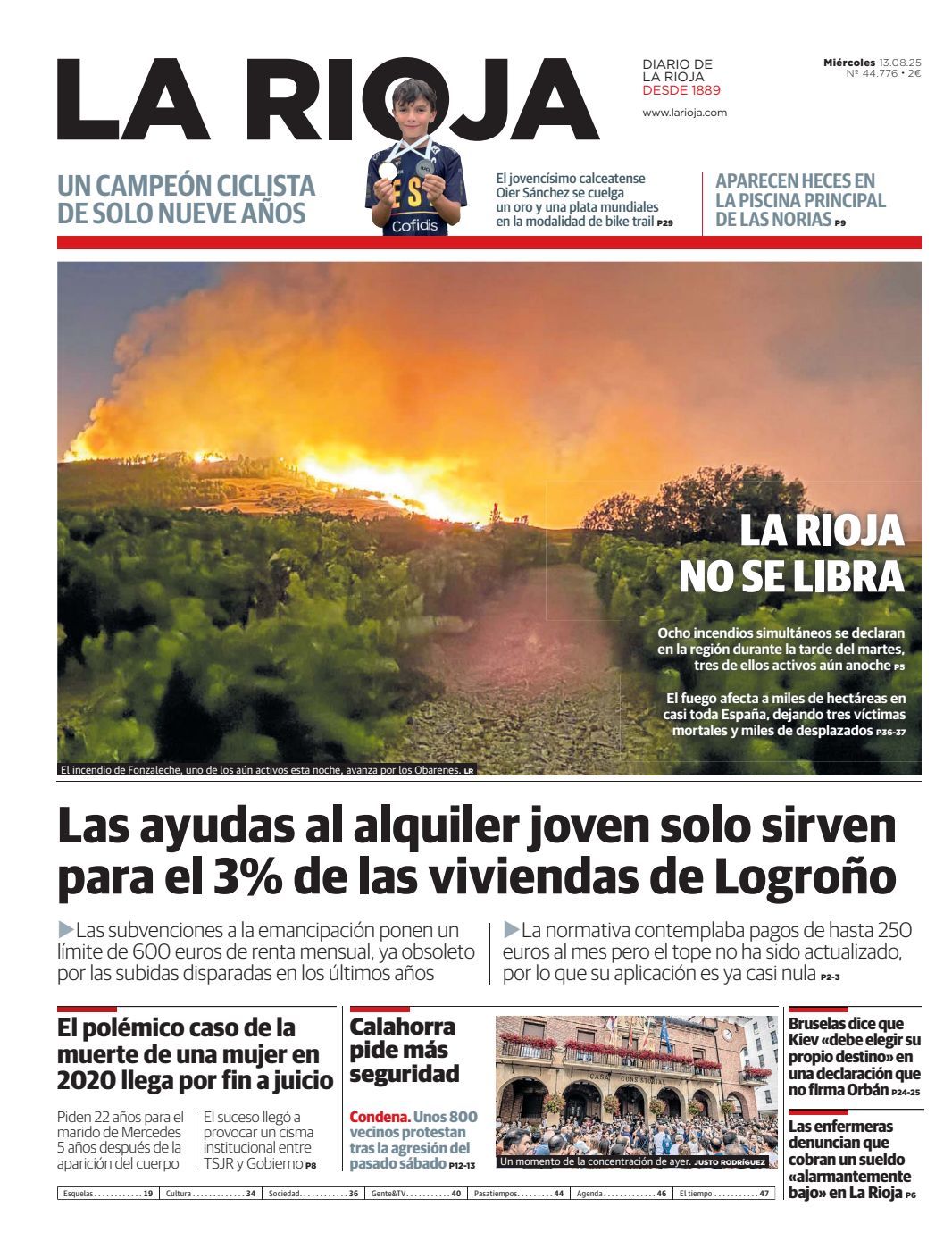13 de agosto