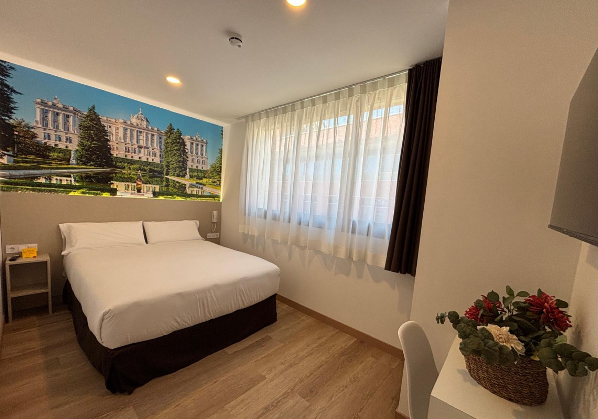 Imagen principal - Imágenes de las habitaciones que se ubicarán en el futuro Hotel Bestprice Logroño.