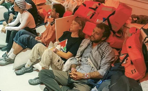 Greta Thunberg, entre los detenidos por el ejército israelí.