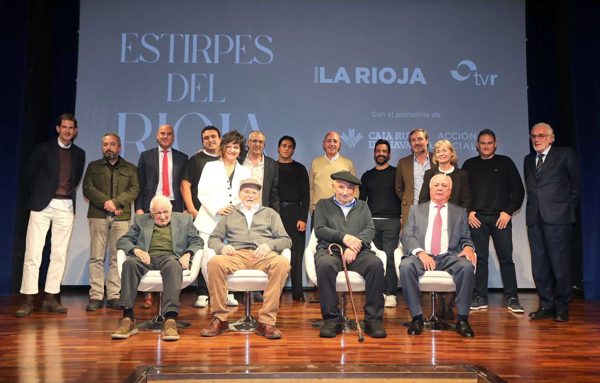 Estreno por todo lo alto del documental 'Estirpes del Rioja, la pasión que se hereda'