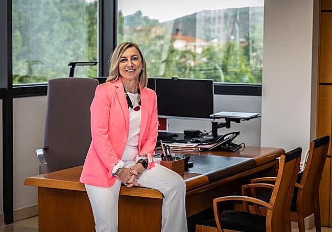 La rectora de la Universidad de La Rioja, Eva Sanz.