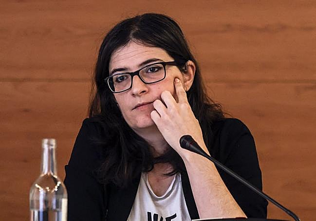 Isabel Ilzarbe, doctora en Humanidades y autora del libro 'San Millán contra San Millán'.